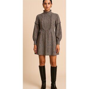 Walter Baker Women's Adriana Long Sleeve Floral Dress Boho style Size  10